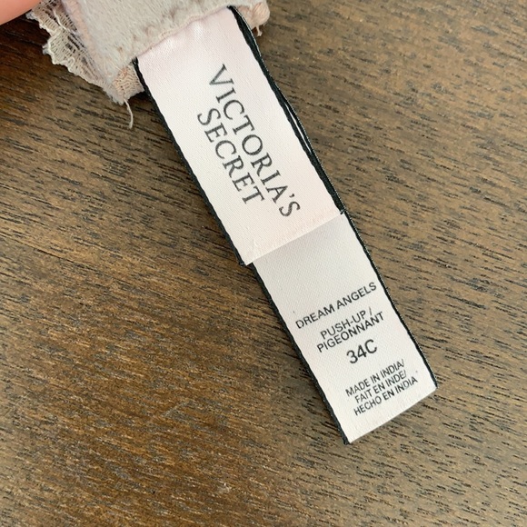 VICTORIAS SECRET PUSH-UP BRA - 34C - Picture 3 of 3